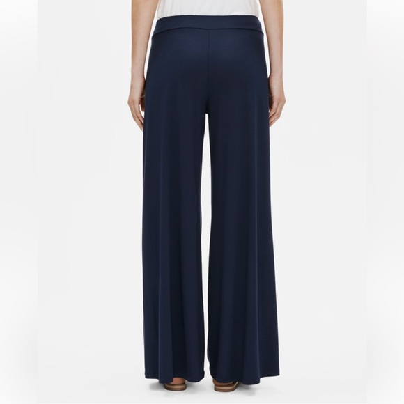 Eileen Fisher Midnight wide leg pant.  New w/ tags - Picture 2 of 5